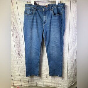 Tommy Bahamas Men's Slim Straight Blue Jeans 42x30